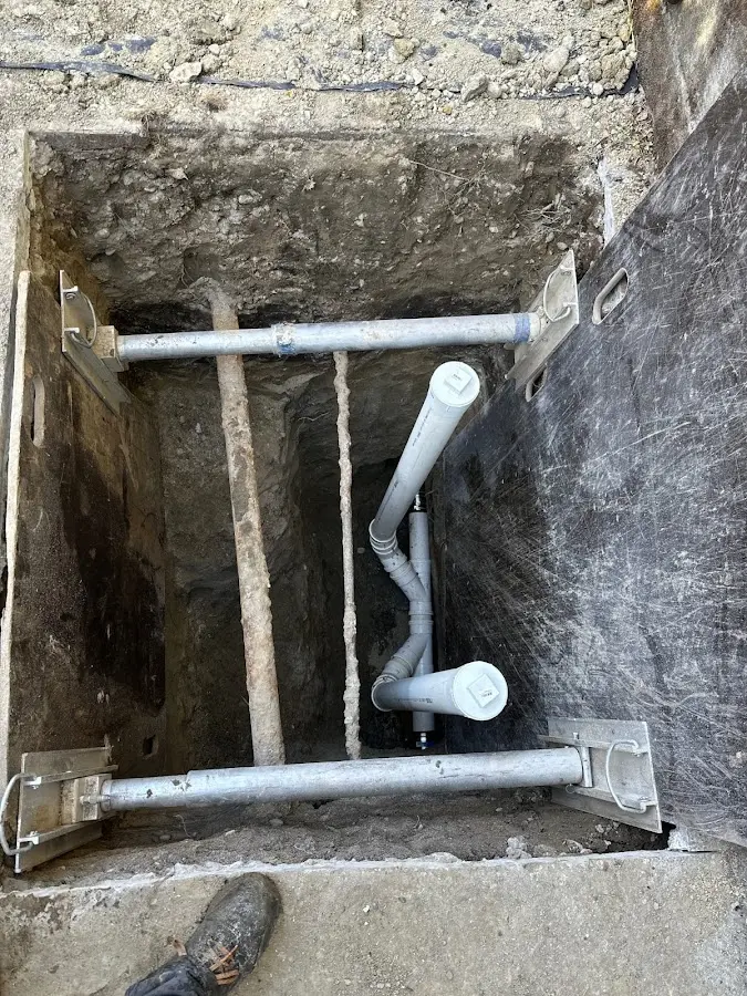 Experienced plumber completing Gas Line Repair work in Tipton